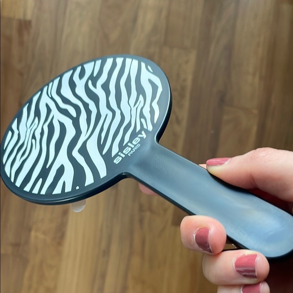 Zebra black Sisley Paris Handheld mirror - Picture 2 of 3